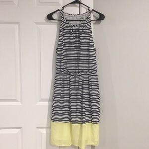 Blue Striped Sleeveless Old Navy Dress
